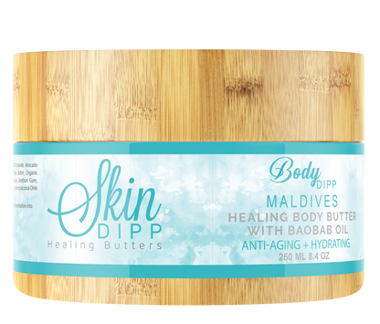 Skin Dipp Healing Butters - Body Dipp Sugar Scrub - Maldives