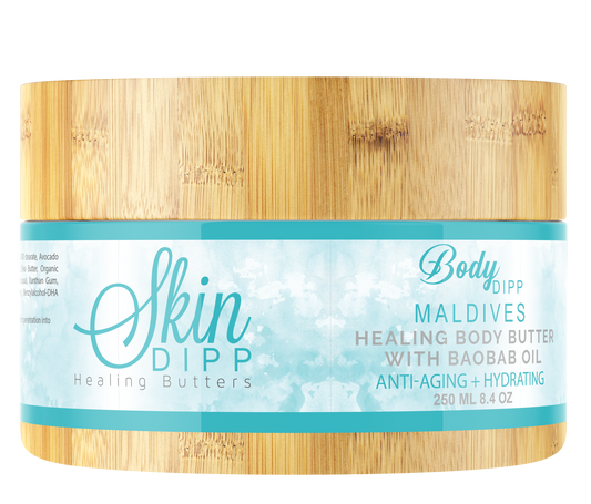 Skin Dipp Healing Butters - Body Dipp Sugar Scrub - Maldives