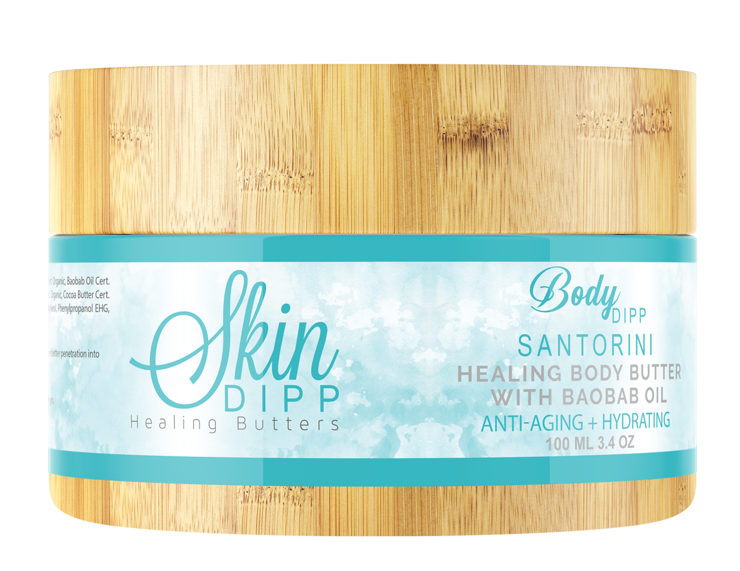 Skin Dipp Healing Butters - Body Dipp Body Butter - Santorini