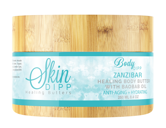 Skin Dipp Healing Butters - Body Dipp Body Butter- Zanzibar