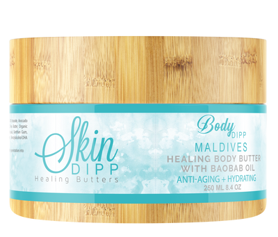 Skin Dipp Healing Butters - Body Dipp Sugar Scrub - Maldives